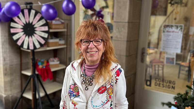 Monica Güdokeit erweckt mit Kunst das Ladenlokal im Ketschentor zum Leben.