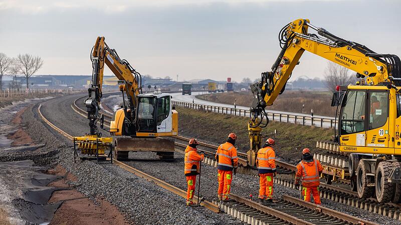 Fehmarnbelt-Baustelle