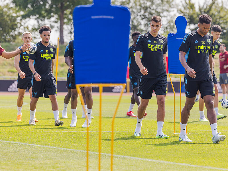 Arsenal_London_Training_Adidas_HZAArsenal London bereitet sich in Herzogenaurach auf Test gegen 1. FC N&uuml;rnberg vor 2023
