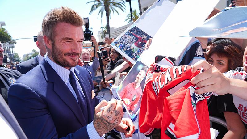 Stern auf dem Hollywood Walk of Fame für David Beckham Stern auf dem Hollywood Walk of Fame für David Beckham