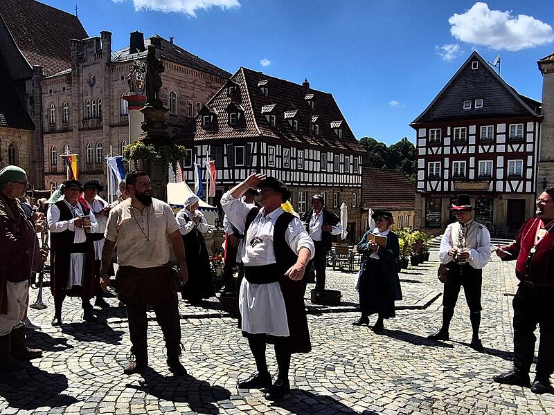 Viertelmeisterspiele beim Kronacher Stadtspektakel 2025Kronach feiert Stadtspektakel