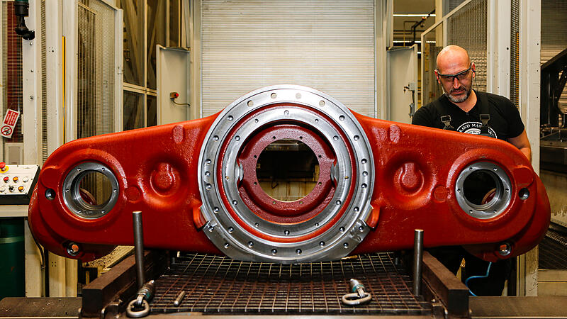 Stets auf Achse: In Neunkirchen am Brand fertigt die NAF Neunkirchener Achsenfabrik AG Getriebe und verschiedene Achsensysteme für spezielle Fahrzeuge wie Harvester und Mähdrescher.