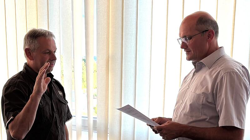 Vereidigt in Oberleichtersbach
