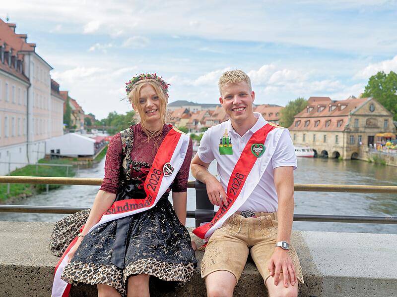 Sandkerwa Bamberg 2026: Sandmadla Amelie Werner, Sandbu Benjamin Schäflein Sandkerwa Bamberg 2026: Sandmadla Amelie Werner, Sandbu Benjamin Schäflein