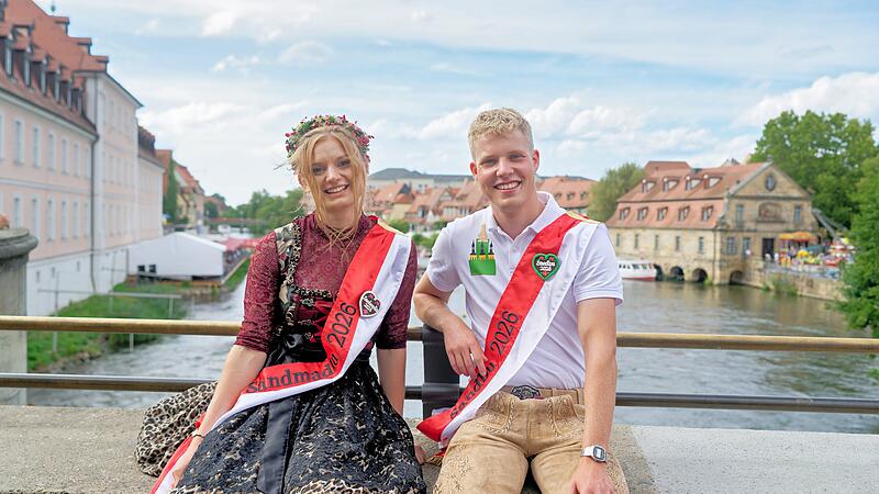 Sandkerwa Bamberg 2026: Sandmadla Amelie Werner, Sandbu Benjamin Sch&auml;flein