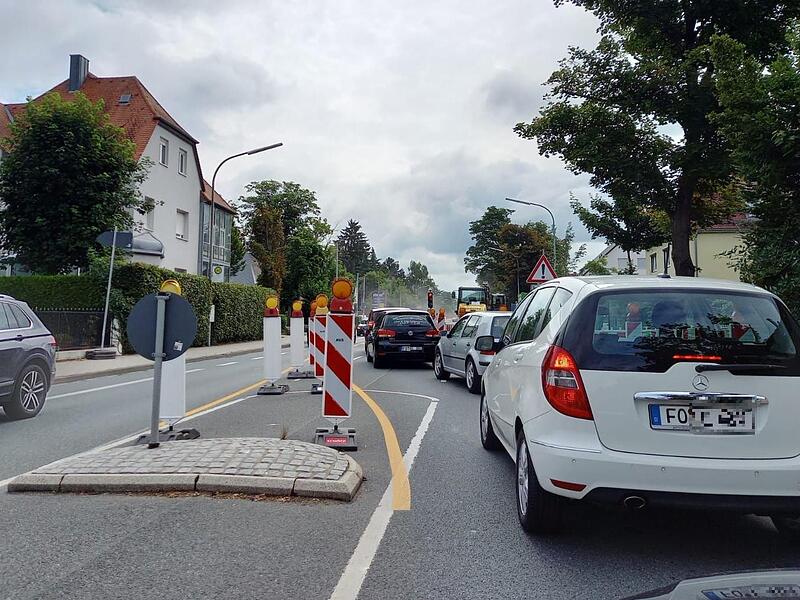 Der t&ouml;dliche Unfall hatte nat&uuml;rlich ein besonderes Verkehrschaos nach sich gezogen.Forchheim & Fr&auml;nkische Schweiz