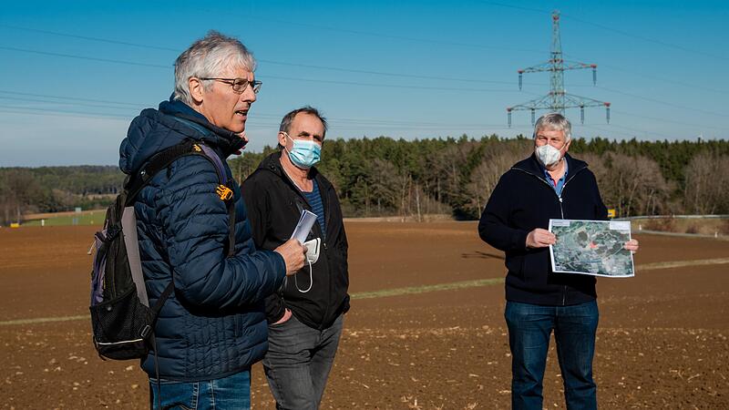 Mitglieder der Grünen-Kreistagsfraktion trafen sich in Stadelhofen mit der Bürgerinitiative.