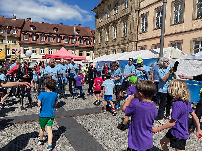 Weltkulturerbelauf 2025: Der Fuchs-Sch&uuml;lerlauf ging &uuml;ber 1,6 Kilometer.