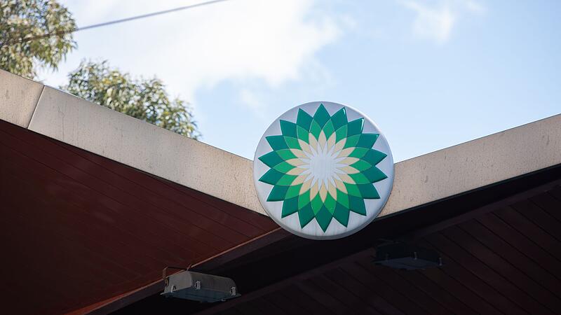 Logo des britischen Ölkonzerns BP Logo des britischen Ölkonzerns BP
