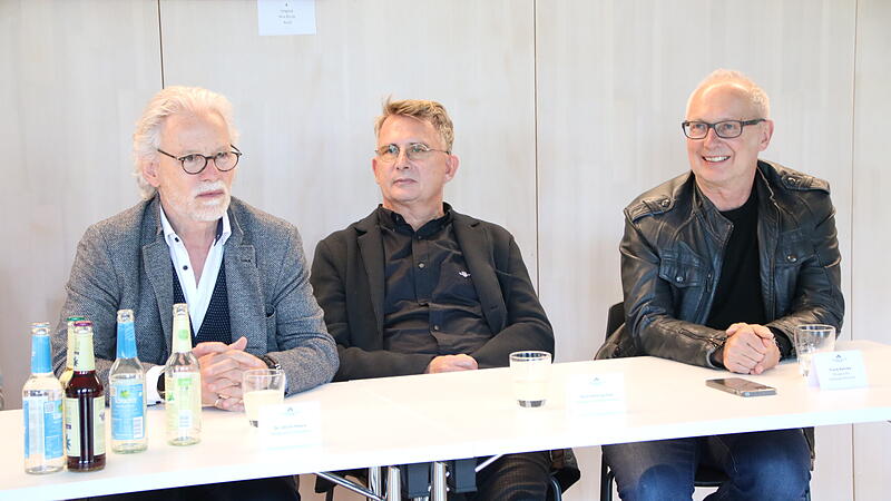 Die neue k&uuml;nstlerische Leitung des Landestheaters Coburg beim Pressegespr&auml;ch am Mittwoch (von links): der k&uuml;nftige Intendant Ulrich Peters, der k&uuml;nftige Ballettdirektor Hans Henning Paar und der k&uuml;nftige Schauspieldirektor Frank Behnke.