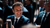 Der alte Präsident Frankreichs ist der neue: Emmanuel Macron setzte sich in der Stichwahl durch.