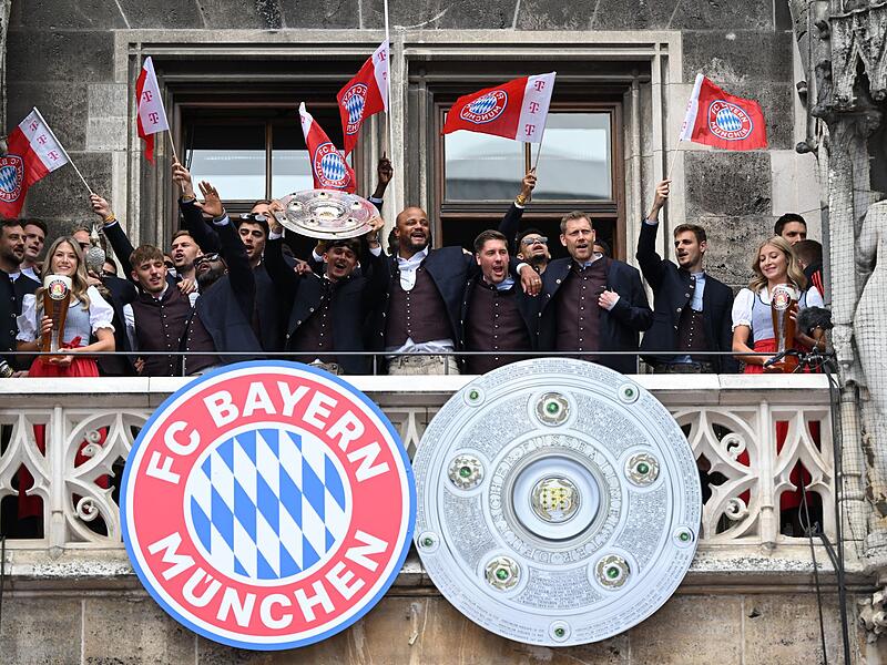 Meisterfeier FC Bayern München Meisterfeier FC Bayern München