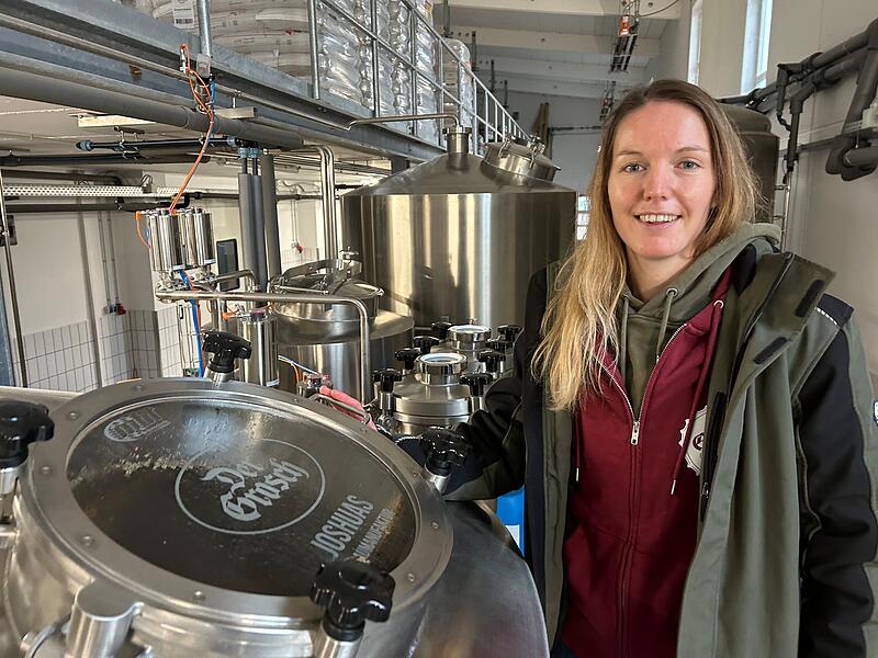 Silvana Goller, Brauerei Grosch in Rödental Silvana Goller, Brauerei Grosch in Rödental