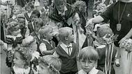Viele Kinder waren dabei zur 600-Jahr-Feier.