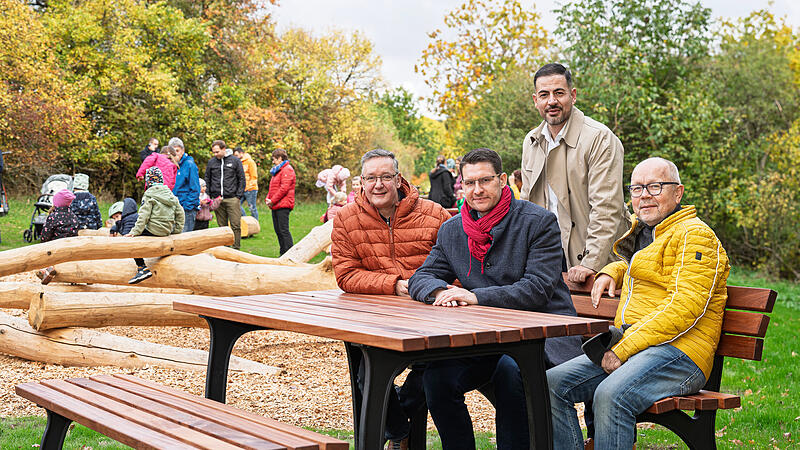 Der neue Naturspielplatz in Scheuerfeld