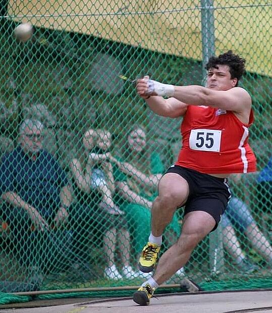 Merlin Hummel wartete in Halle mit einer Weltklasseleistung au Merlin Hummel wartete in Halle mit einer Weltklasseleistung au