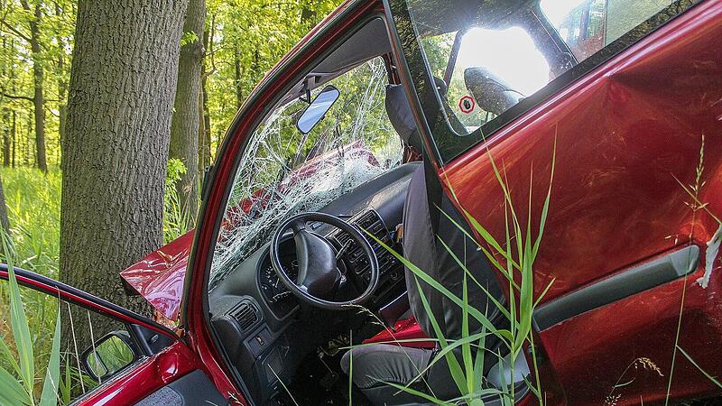 Das Auto des 18-J&auml;hrigen prallte bei Wachenheim an der Weinstra&szlig;e gegen einen Baum. (Symbolbild)