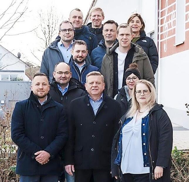 Die CSU-Kandidaten wollen Verantwortung &uuml;bernehmen. Otto Werner (vorne M.) ist der B&uuml;rgermeisterkandidat.