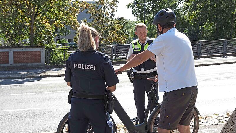 Coburg: Polizei kontrolliert Geisterfahrer auf dem Fahrrad