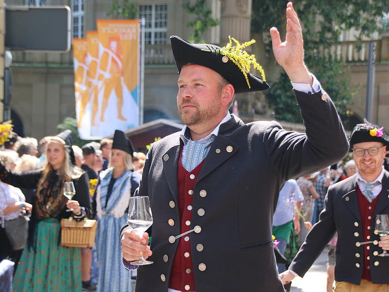 Weinbauverein RamsthalDas war der Rakoczy-Festzug 2024 in Bildern
