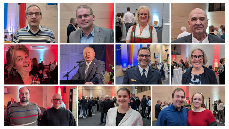 G&auml;ste des Neujahrsempfangs von M&uuml;nnerstadt sagen, was sie sich f&uuml;r 2026 w&uuml;nschen.