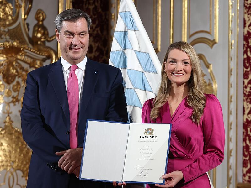 Vereidigung des bayerischen Kabinetts Vereidigung des bayerischen Kabinetts