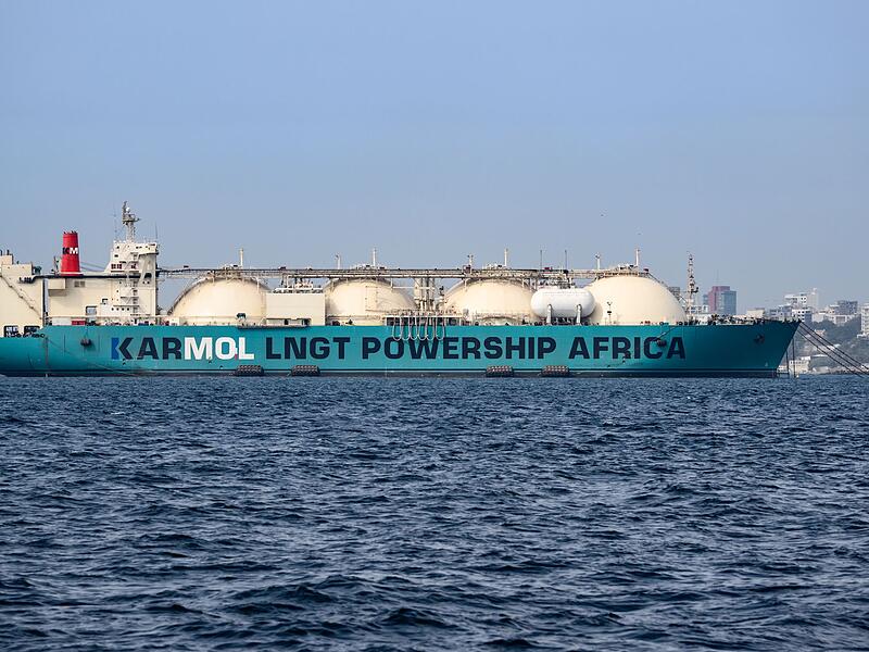 LNG-Tanker im Senegal