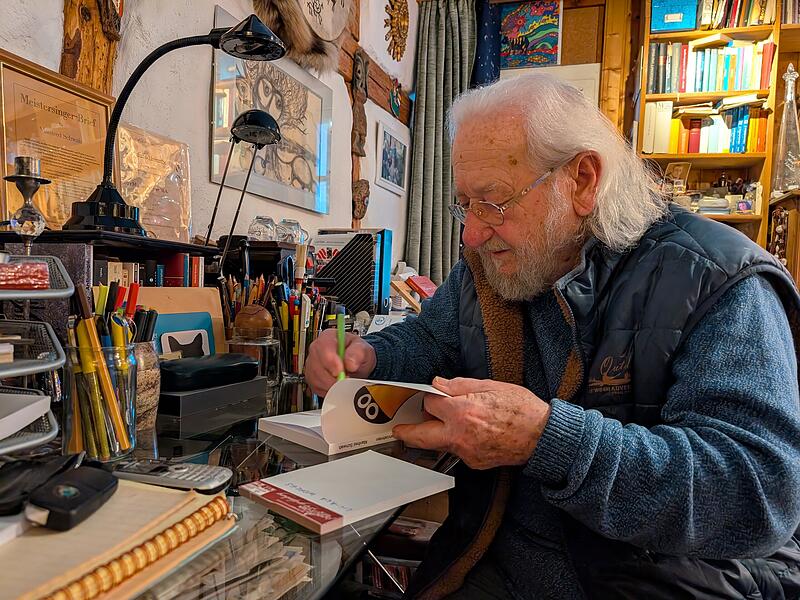 Manfred Schwab, der Dichter aus Gr&auml;fenbergForchheim & Fr&auml;nkische Schweiz