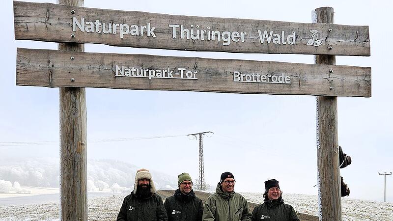Einweihung Naturpark-Tor in Brotterode Trusetal
