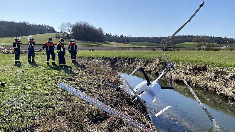 Absturz in den Sendelbach
