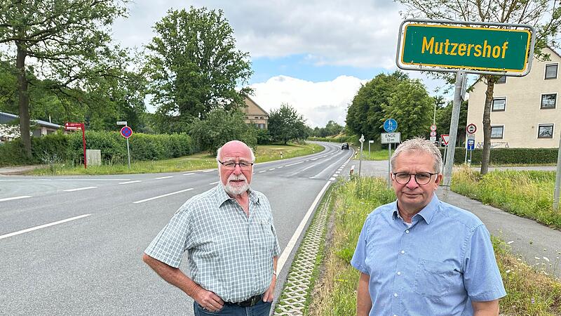 Gefahrstelle B 22 Debring