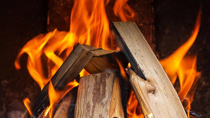 Fertiges Holz im Kamin ist schön, groß sparen kann man damit aber nicht.Forchheim & Fränkische Schweiz Fertiges Holz im Kamin ist schön, groß sparen kann man damit aber nicht.Forchheim & Fränkische Schweiz
