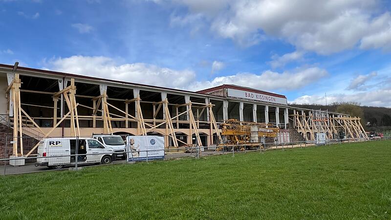 Die Sanierung des historischen Turniergeb&auml;udes in Bad Kissingen