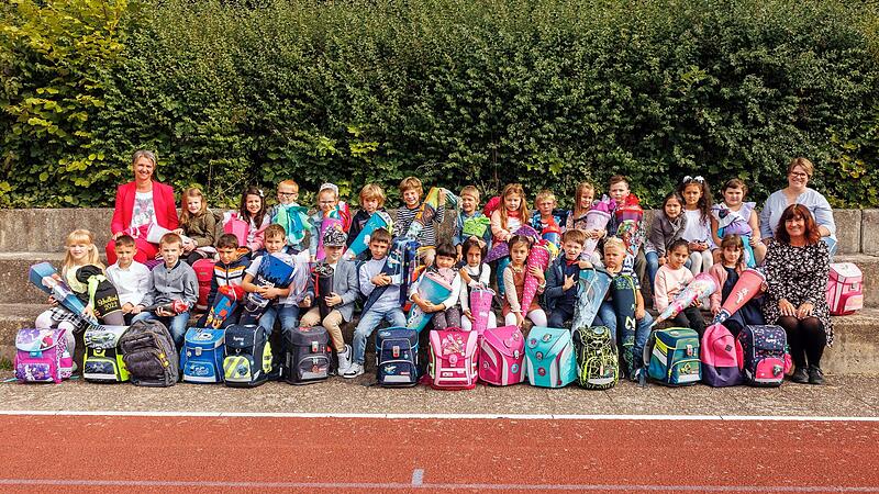 Die Erstklässer der Grundschule Blaich2022 Schulanfang