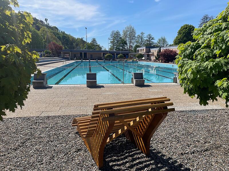 Freibad Kulmbach vor Saisonbeginn 2025