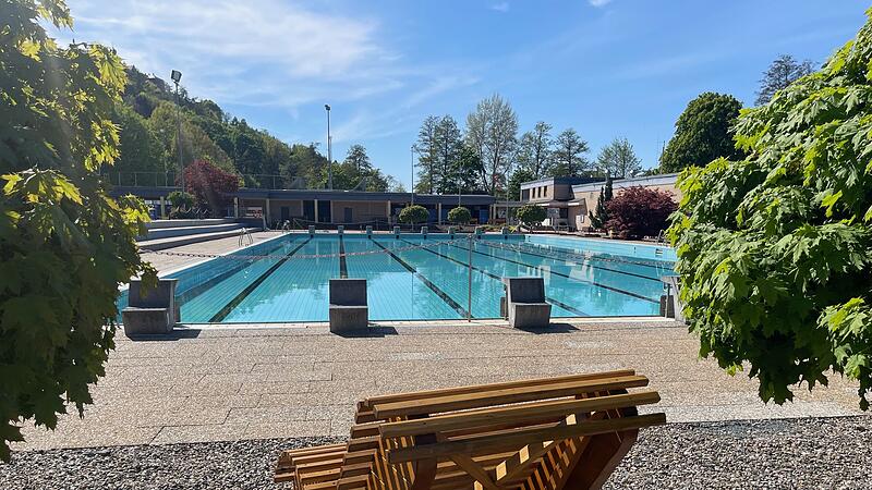 Freibad Kulmbach vor Saisonbeginn 2025