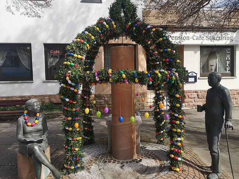 Osterbrunnen Bad Bocklet