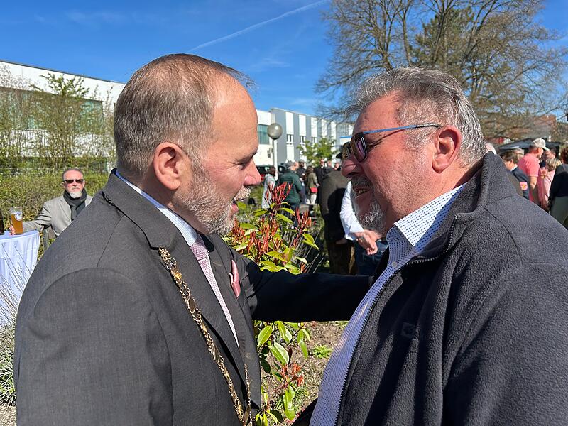 Verabschiedung von B&uuml;rgermeister Bernd Reisenweber in Ebersdorf bei Coburg