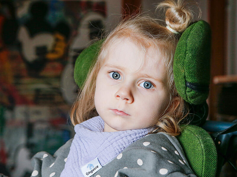 Cäcilie leidet unter seltenem Gendefekt