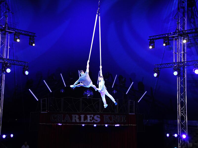 Blick hinter die Kulissen beim Zirkus Charles Knie