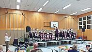 Die Original Schloßhofmusikanten aus Weißenbach spielten zum 75. Jubiläum des VdK-Ortsverbandes Zeitlofs.
