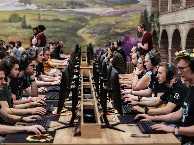 Ubisoft-Messestand bei der Gamescom 2025