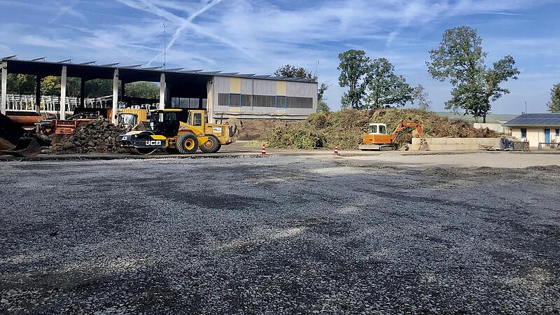 Erweiterung der Kompostieranlage bei Mariaburghausen im Landkreis