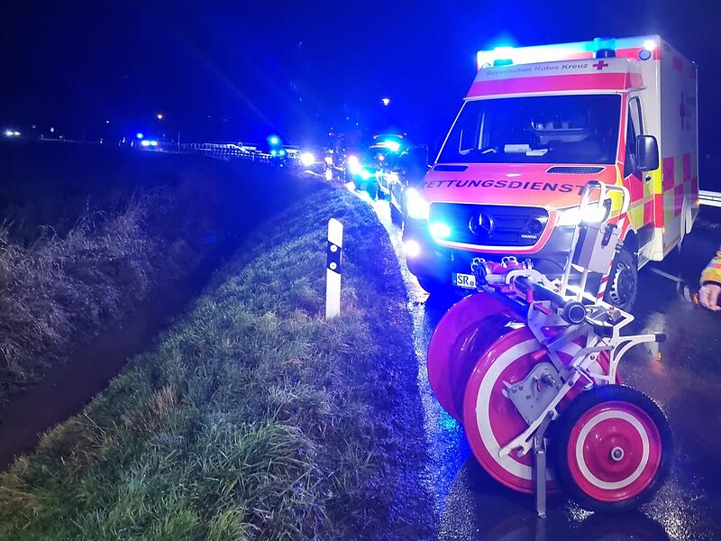 Unfall zwischen Mainleus und Willmersreuth