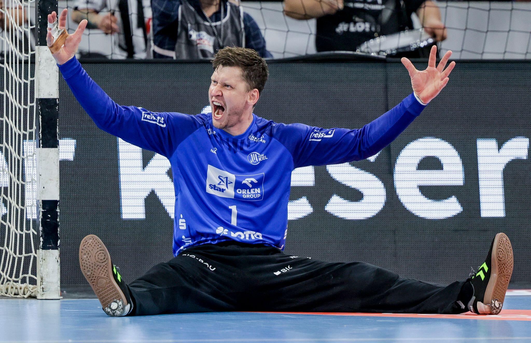 Abschiedsgeschenk für Landin und Sagosen THW Kiel vor Titel