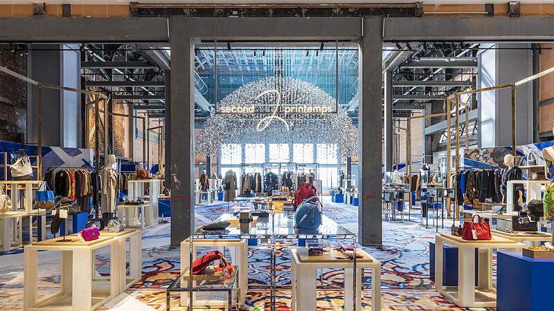 So sieht der „Siebte Himmel“ im Pariser Kaufhaus Printemps aus. In der Abteilung dreht sich alles um nachhaltige Produkte.