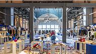 So sieht der „Siebte Himmel“ im Pariser Kaufhaus Printemps aus. In der Abteilung dreht sich alles um nachhaltige Produkte.