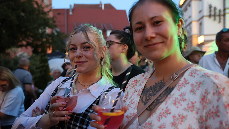Das Leben genie&szlig;en - das geht gut auf Kulmbachs Piazza.