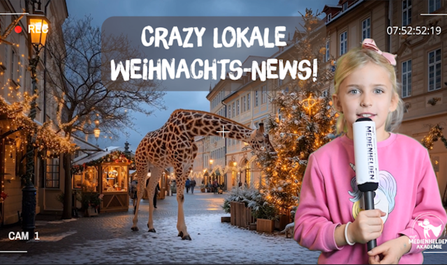 Crazy Weihnachtsnews - Giraffe