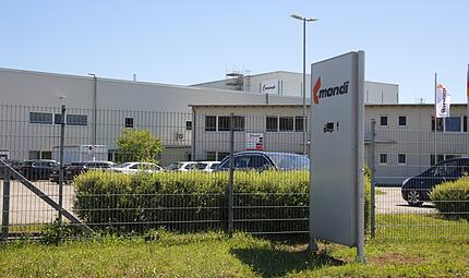 Auf dem Foto zu sehen: Das Gel&auml;nde der Firma Mondi in Westheim.